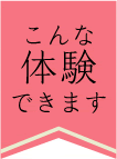 こんな体験できます